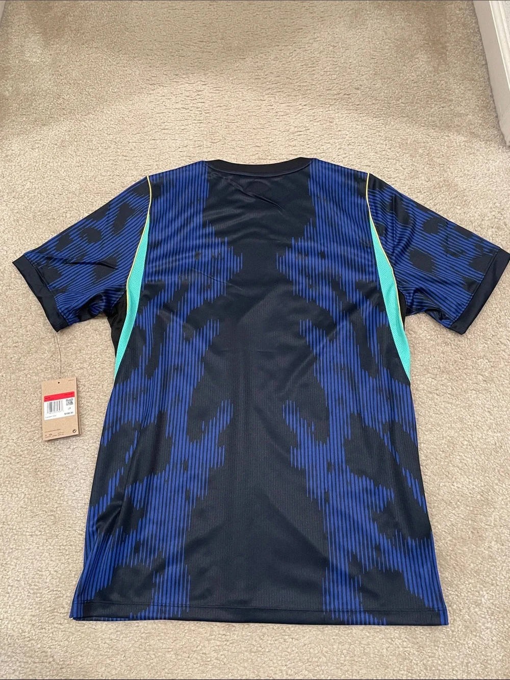 Nike Jordan Brazil Away Jersey 2026 men size L NWT